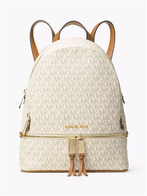 michael kors backpack vanilla|More.